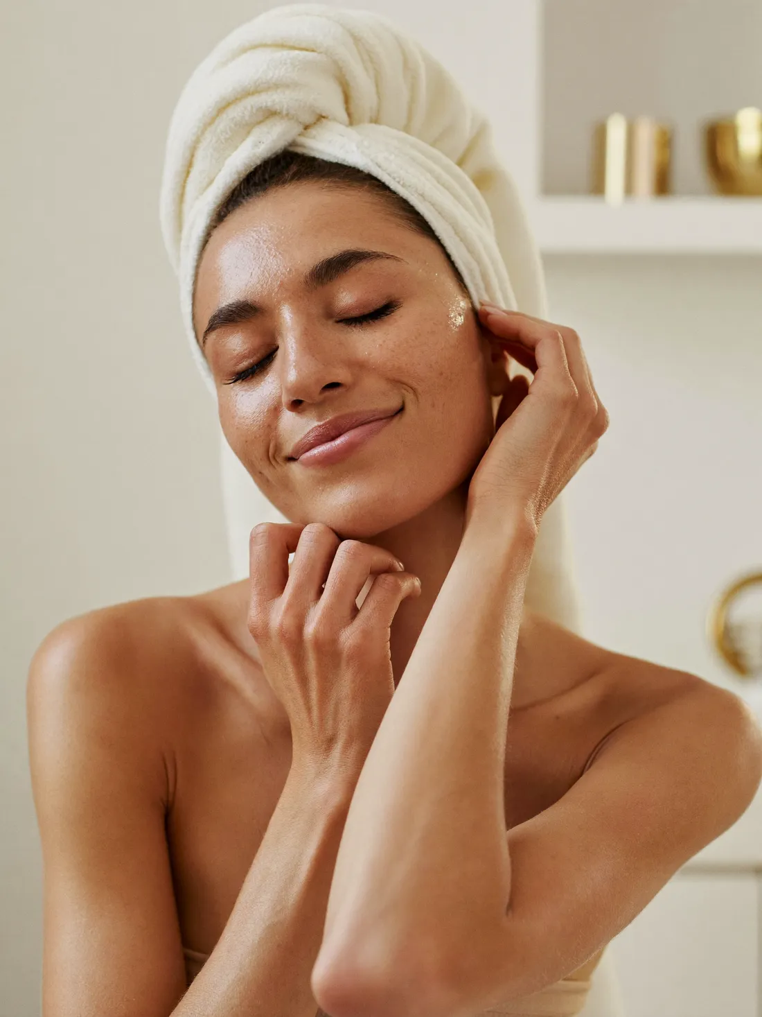 Resultado natural de Alta hidratación facial