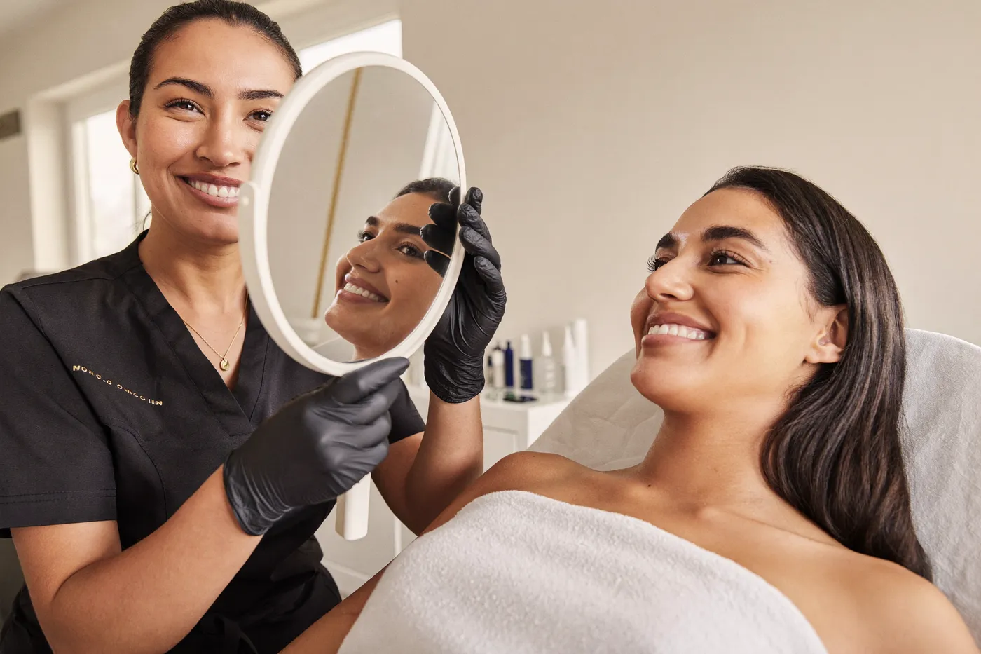 Resultado y rutina: Hydrafacial