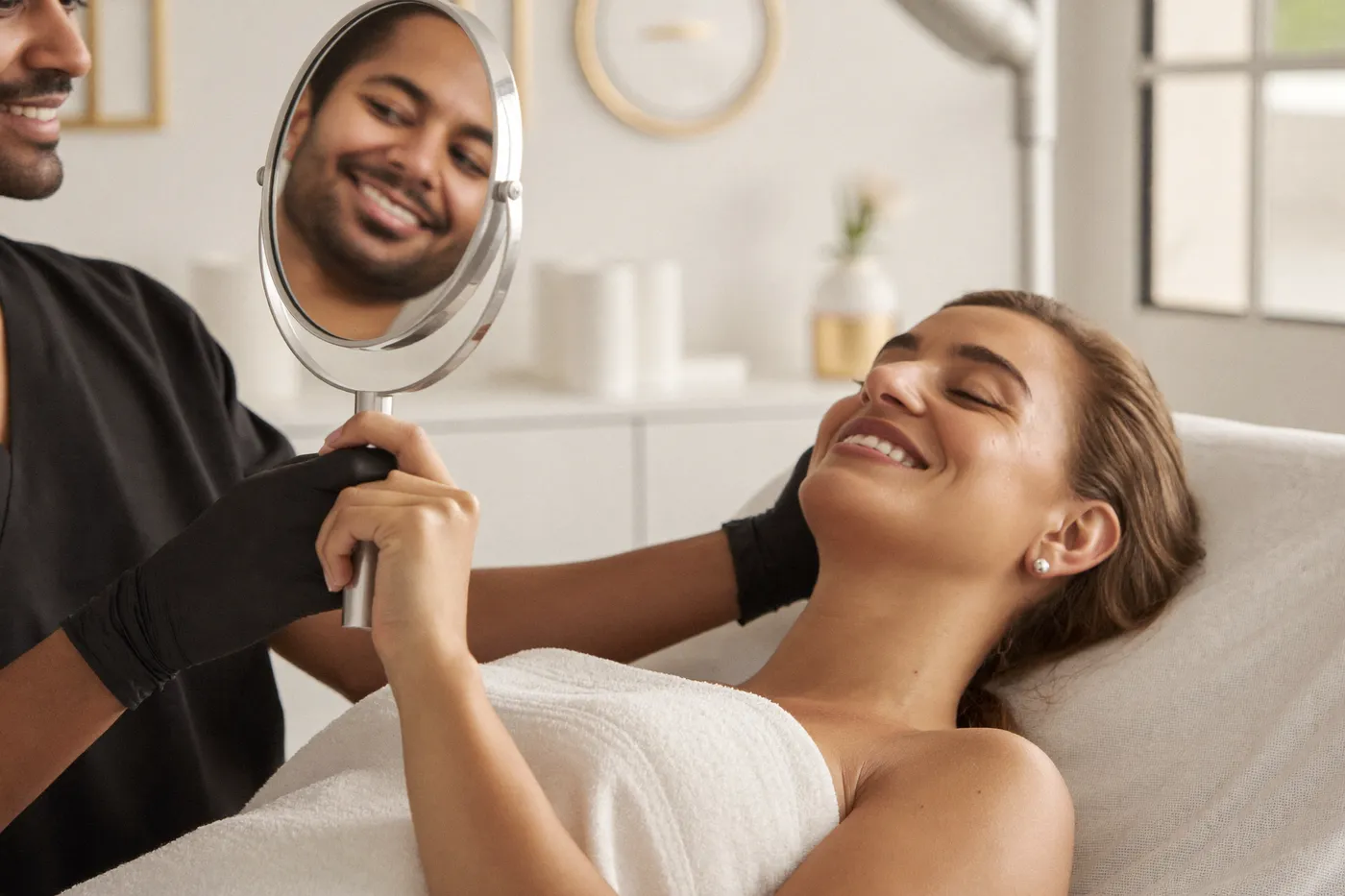 Resultado y seguimiento: Hidratación intensiva facial (Skinbooster)